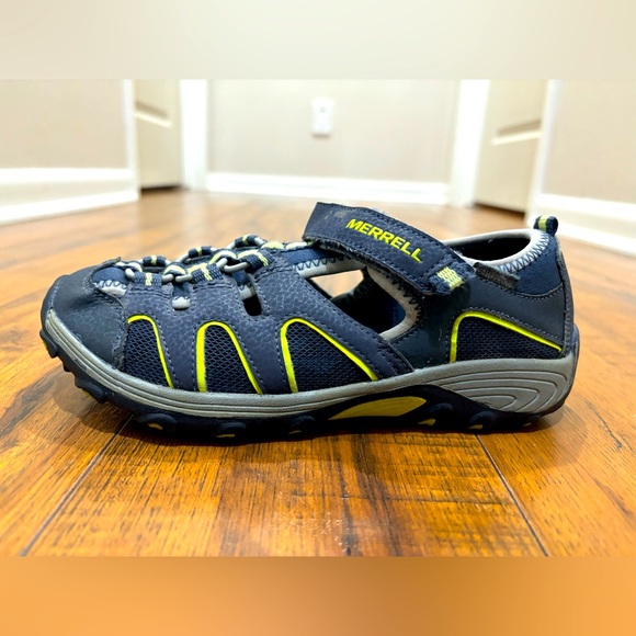 Merrell Hydro Hiker Blue Sandal Youth 3 - Picture 8 of 13